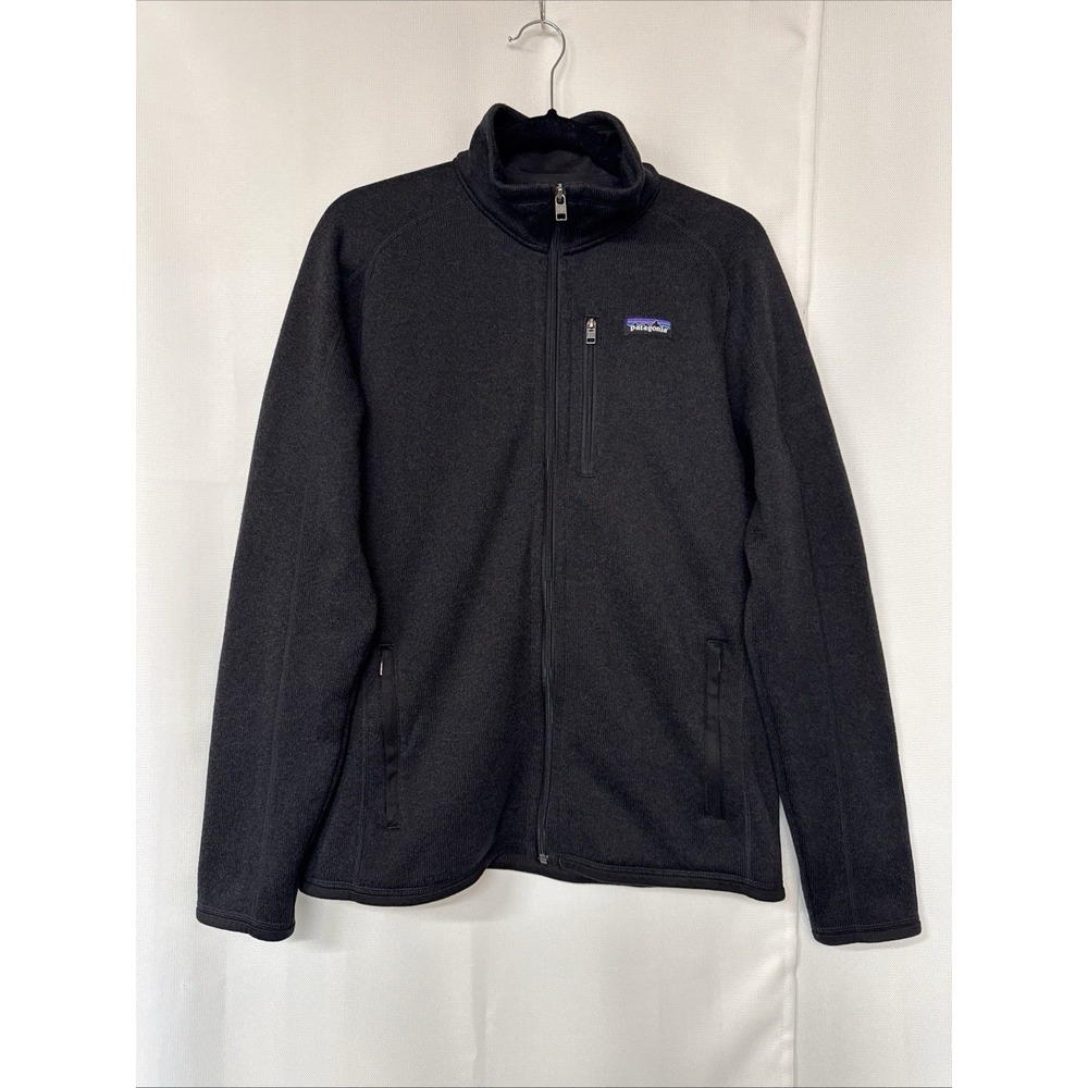 Patagonia Men's Better Sweater Fleece Jacket Sz M Full zip Colour Black Classic